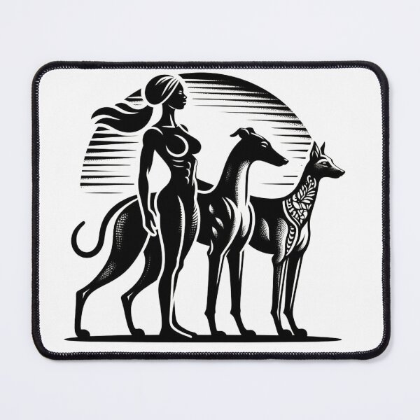 Item preview, Muscle women with dog designed and sold by Suppers.