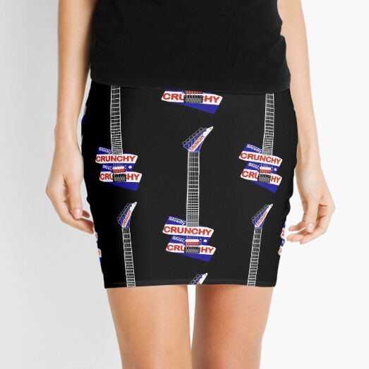 Crunchy Guitar Mini Skirt