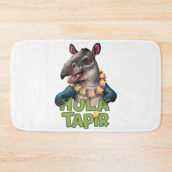 Item preview, Hula Tapir  - Tapir with Flower Lei designed and sold by vk09.