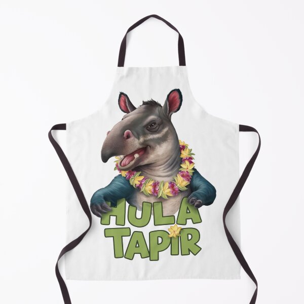 Item preview, Hula Tapir - Tapir with Flower Lei designed and sold by vk09.