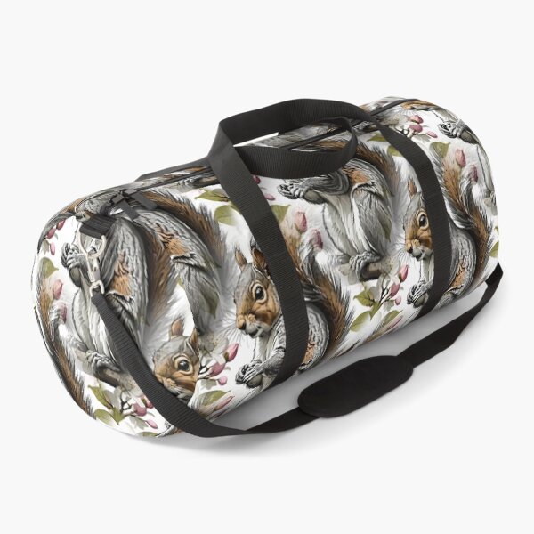 Item preview, An Eastern Gray Squirrel Surrounded By Flowering Dogwood Pattern 2 designed and sold by taiche.