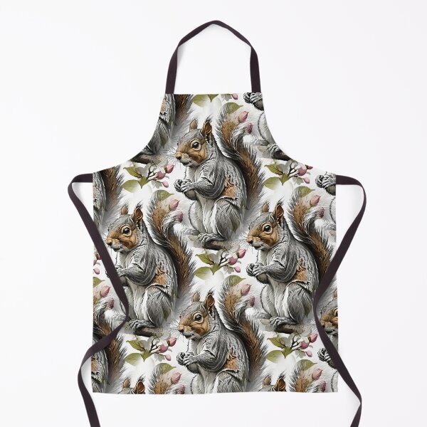 Item preview, An Eastern Gray Squirrel Surrounded By Flowering Dogwood Pattern 2 designed and sold by taiche.
