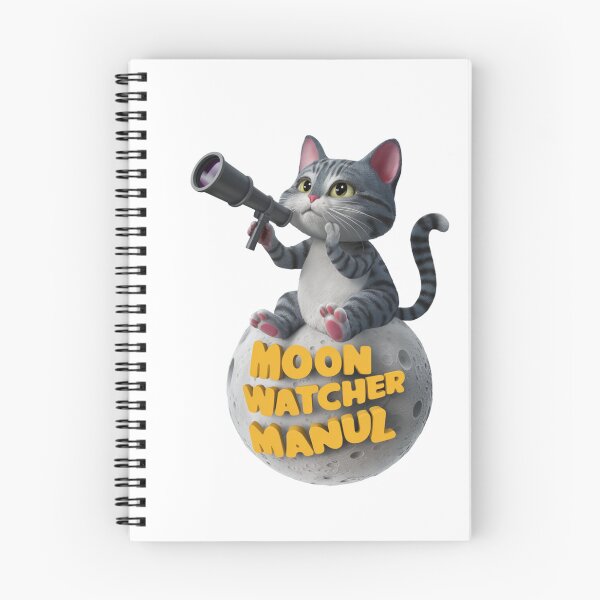 Item preview, Moon Watcher Manul - Pallas's Cat on Moon designed and sold by vk09.