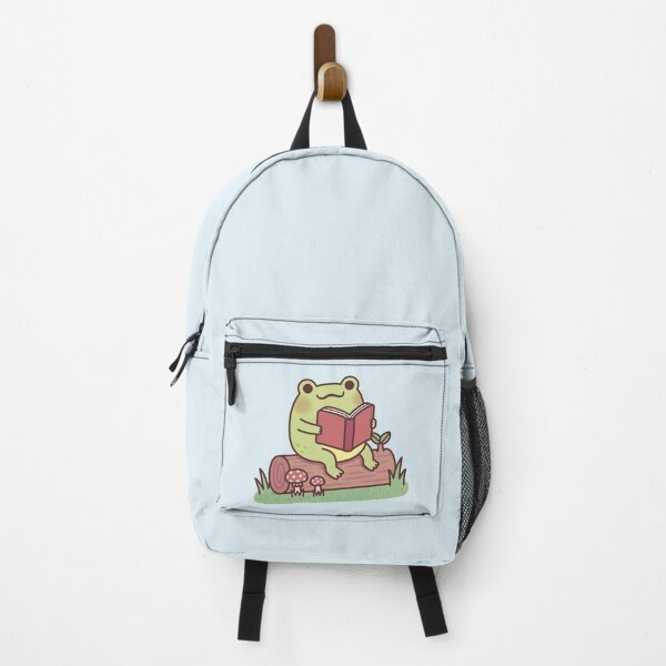 Item preview, Cute Frog Reading A Book Outdoors designed and sold by rustydoodle.