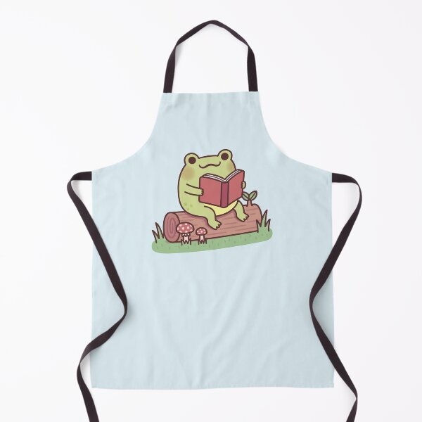 Item preview, Cute Frog Reading A Book Outdoors designed and sold by rustydoodle.