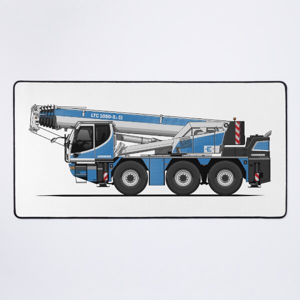Mobile Crane 67 Desk Mat