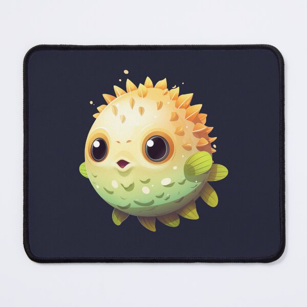 Item preview, Cute puffer fish designed and sold by DerSenat.