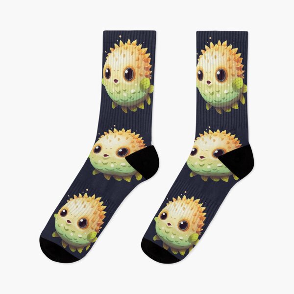 Item preview, Cute puffer fish designed and sold by DerSenat.