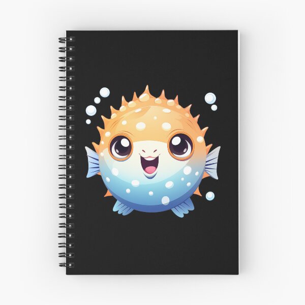 Item preview, Cute puffer fish designed and sold by DerSenat.
