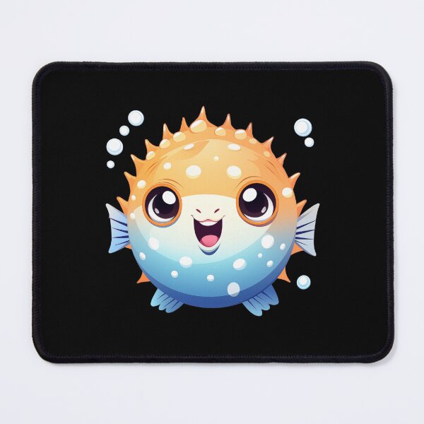 Item preview, Cute puffer fish designed and sold by DerSenat.