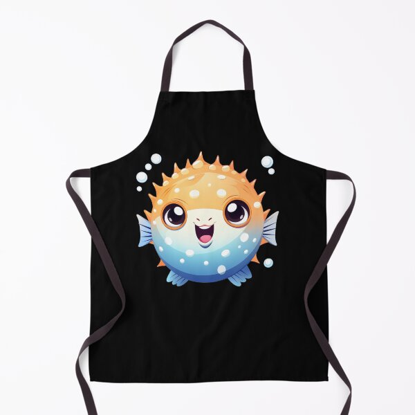 Item preview, Cute puffer fish designed and sold by DerSenat.