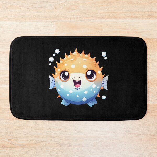 Item preview, Cute puffer fish designed and sold by DerSenat.