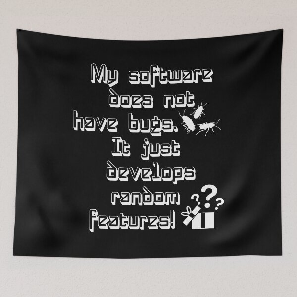 Item preview, Software bugs and random features designed and sold by ideasfinder.