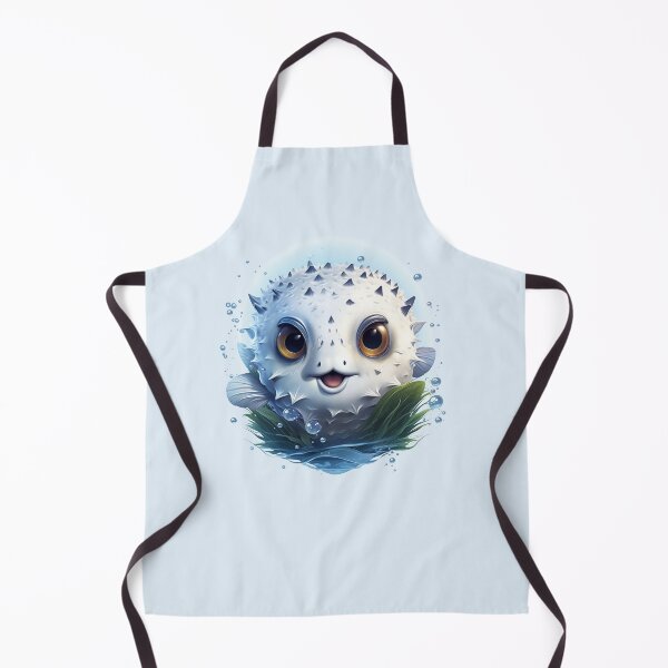 Item preview, Cute puffer fish designed and sold by DerSenat.