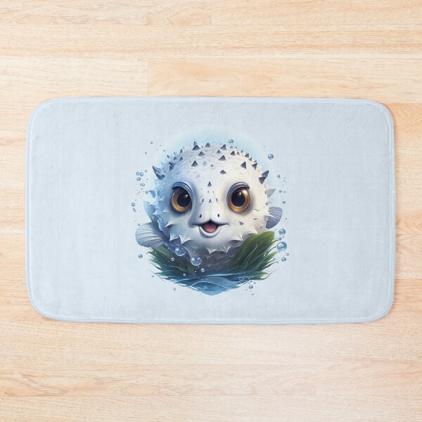Item preview, Cute puffer fish designed and sold by DerSenat.