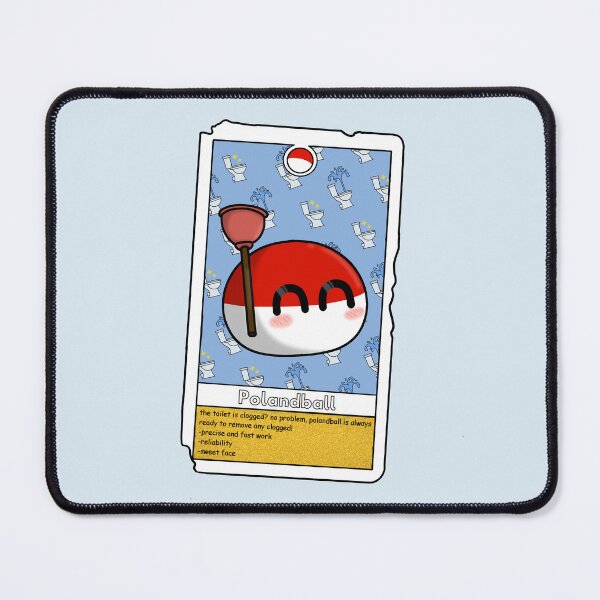 Item preview, countryball polandball card designed and sold by EveryCuteThings.