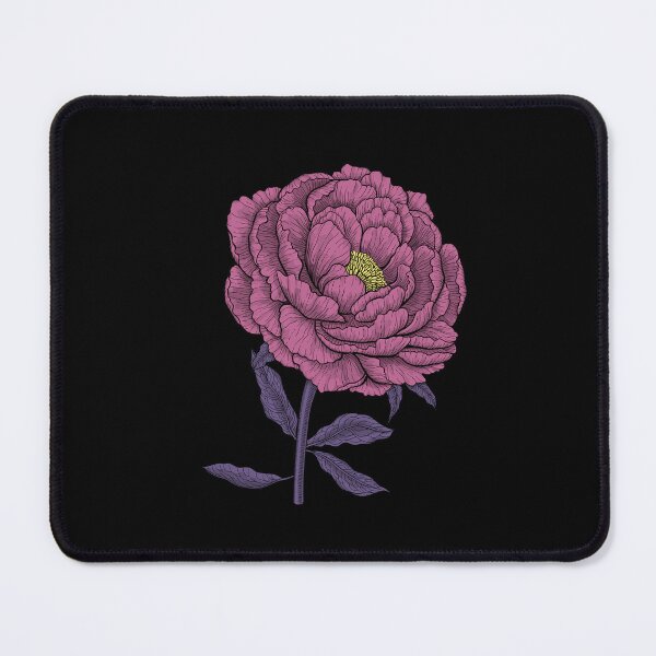 Item preview, Peony flower in magenta and purple designed and sold by Katerina Mitkova Kirilova.