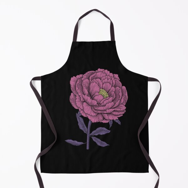 Item preview, Peony flower in magenta and purple designed and sold by Katerina Mitkova Kirilova.