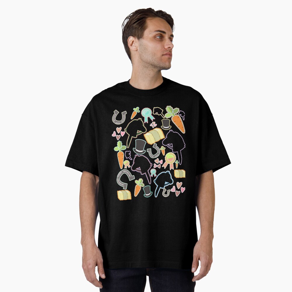 Aperçu de l'œuvre T-shirt oversize créée et vendue par InNeRoDa.