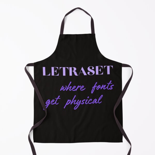 Item preview, LETRASET WHERE FONTS GET PHYSICAL designed and sold by GlamfulDesign.