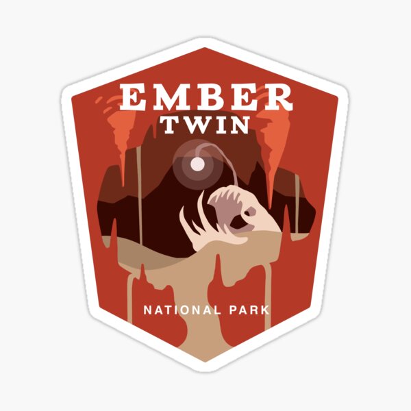 Item preview, Ember Twin National Park designed and sold by Harry Hayes-Holden.