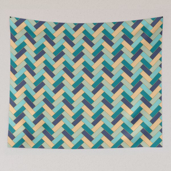 Item preview, Geometric Pattern: Herringbone Alt: Dream designed and sold by Red Wolf.