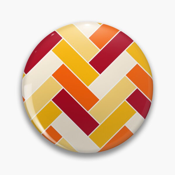 Item preview, Geometric Pattern: Herringbone Alt: Sunset designed and sold by Red Wolf.