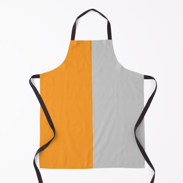 Item preview, Ash Gray Orange Two Tone Color Split designed and sold by PatternTitan.