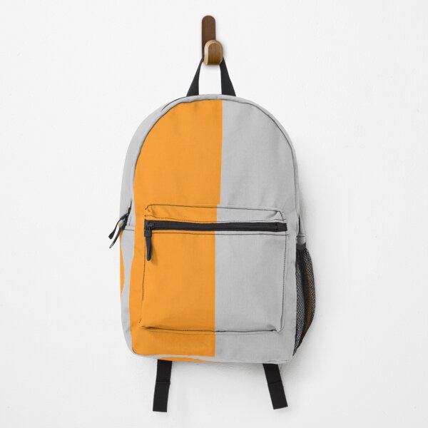 Item preview, Ash Gray Orange Two Tone Color Split designed and sold by PatternTitan.
