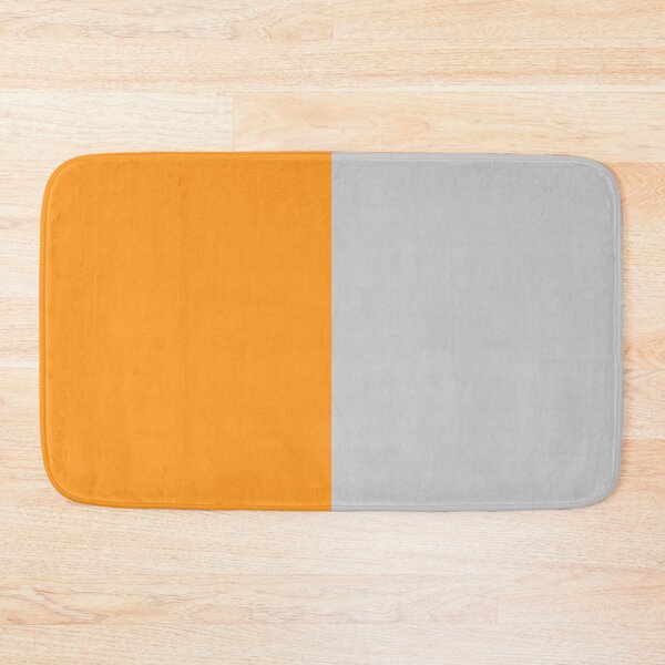 Item preview, Ash Gray Orange Two Tone Color Split designed and sold by PatternTitan.