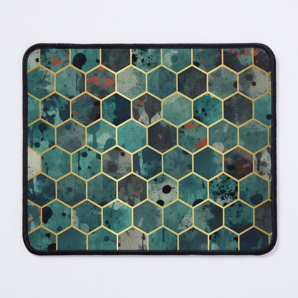 Item preview, Honeycomb pattern | Hexagon | Colorful patchwork designed and sold by GeorgetaHere.