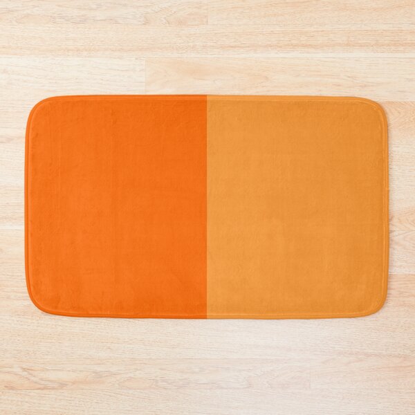Item preview, Light and Dark Orange Two Tone Color Split designed and sold by PatternTitan.