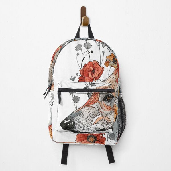 Item preview, Greyhounds with flowers designed and sold by aghnadarragh.