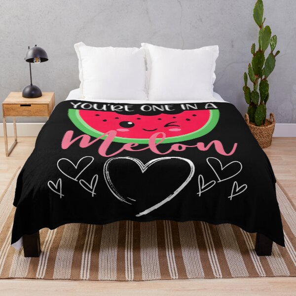 Item preview, Watermelon Pun One In A Melon Cute Kawaii Fruit Doodle designed and sold by EmGai TocXanh.