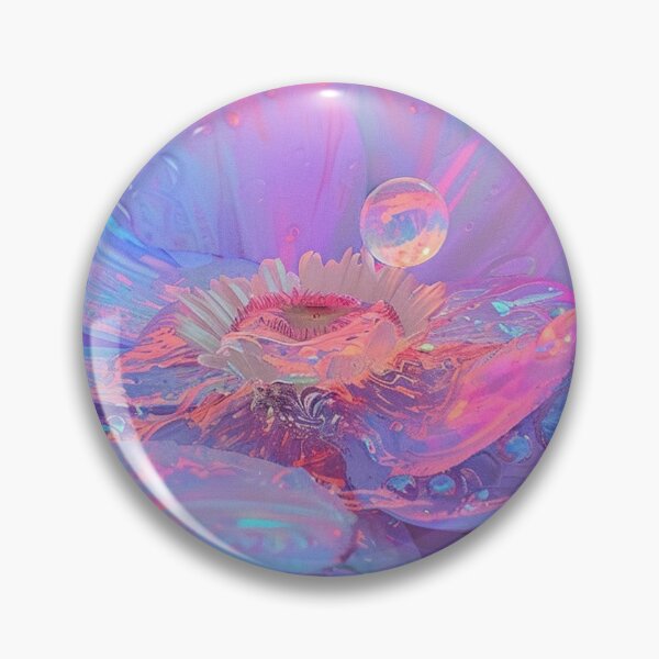 Item preview, Colorful water lily and water drop designed and sold by aghnadarragh.