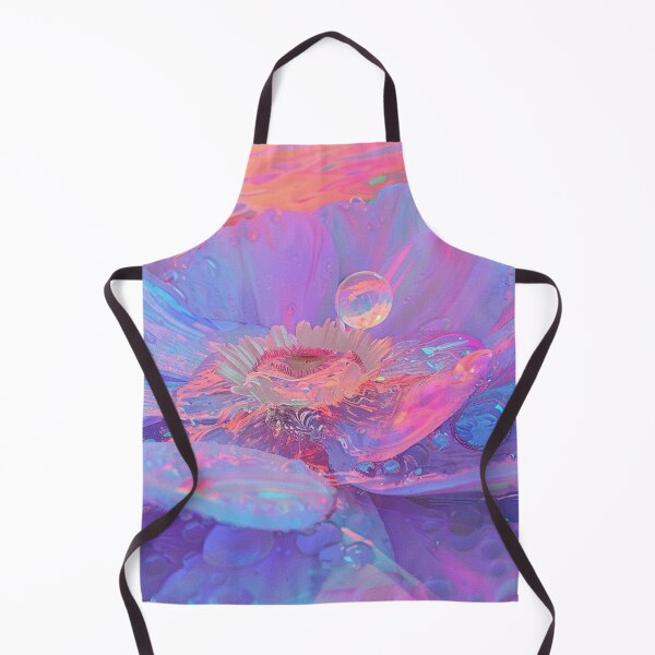 Item preview, Colorful water lily and water drop designed and sold by aghnadarragh.