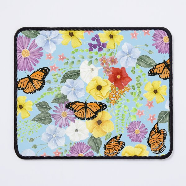 Item preview, Wildflowers of Carnarvon Gorge Blue Large Pattern designed and sold by greenerybywendy.