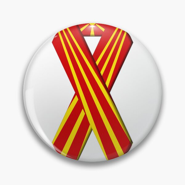 Item preview,  North Macedonia flag in ribbon design, Ribbon flag of North Macedonian designed and sold by WhiteDoveArt.