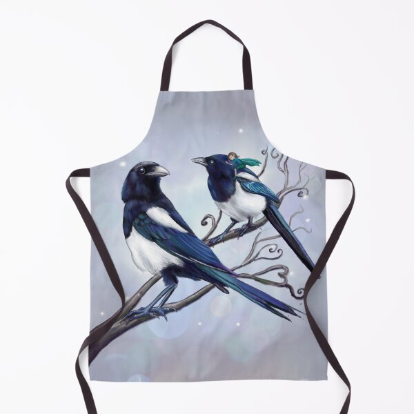 Item preview, Magpies - Two for joy designed and sold by Rachel Blackwell.