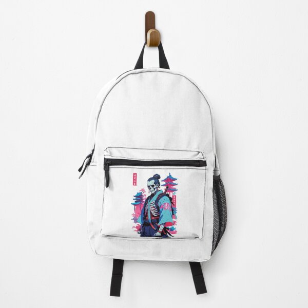 Item preview, Oni Skeleton Samurai Vaporwave Aesthetic designed and sold by LuminOrb.