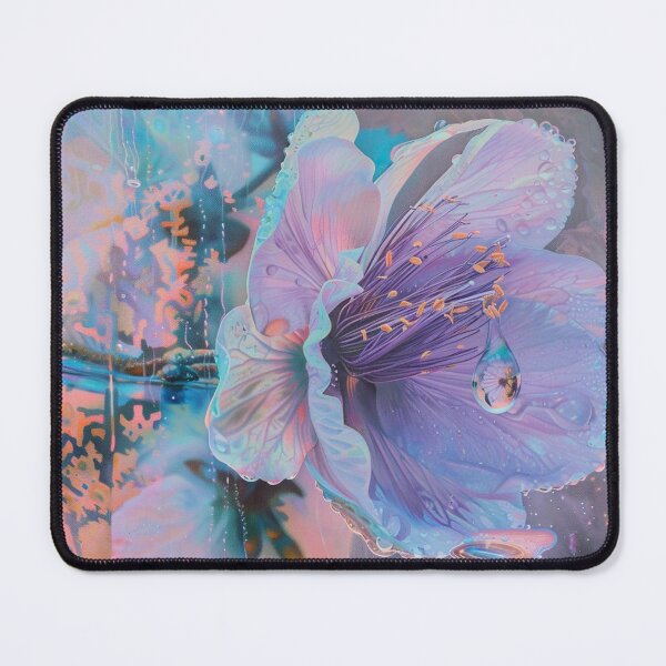 Item preview, Fantasy flower in purple designed and sold by aghnadarragh.