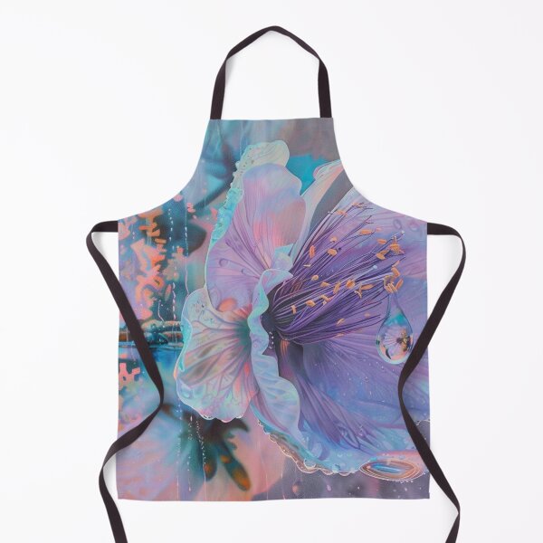 Item preview, Fantasy flower in purple designed and sold by aghnadarragh.