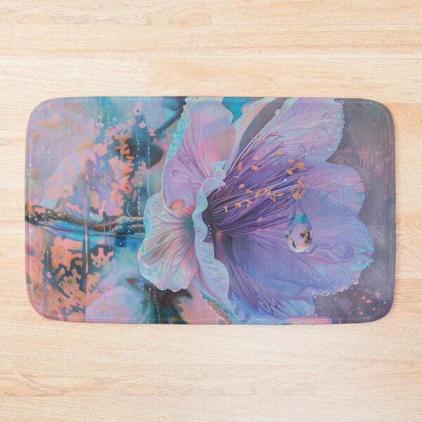 Item preview, Fantasy flower in purple designed and sold by aghnadarragh.