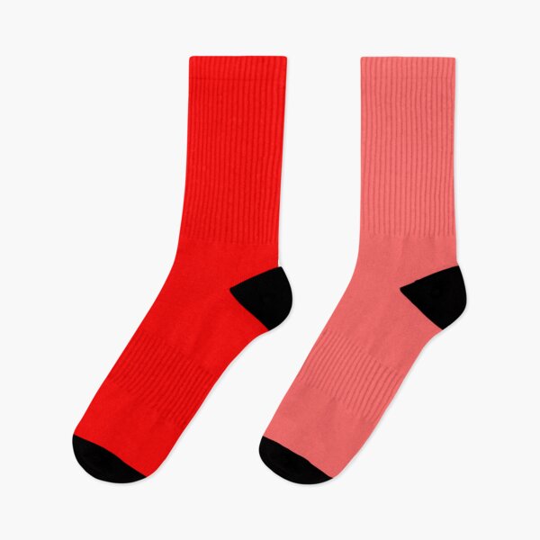 Item preview, Light and Dark Red Two Tone Color Split designed and sold by PatternTitan.