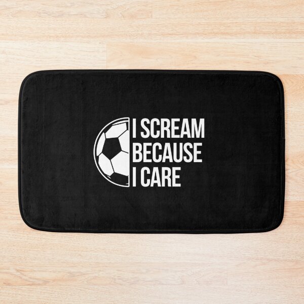 Item preview, Scream care soccer football goal striker fan funny athlete ball designed and sold by w1ckerman.