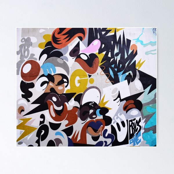 Item preview, Funky Graffiti  designed and sold by LilMissPretty.