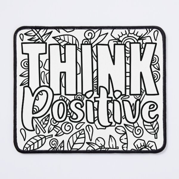 Item preview, Think Positive Ceramic Floral Designs designed and sold by Rishabh Tripathi.
