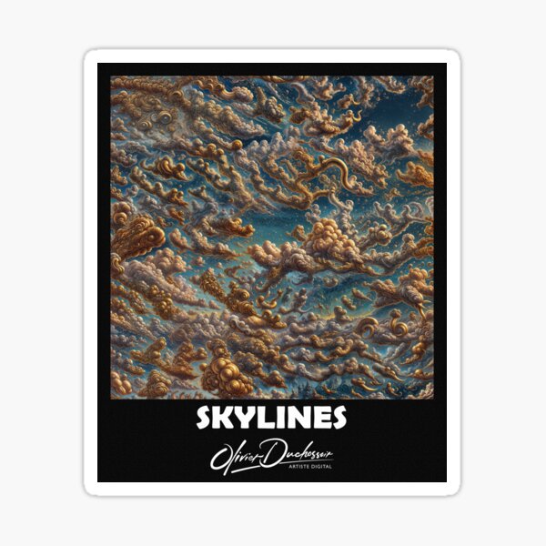Aperçu de l'œuvre Skylines 43 créée et vendue par olivier duchossoir.