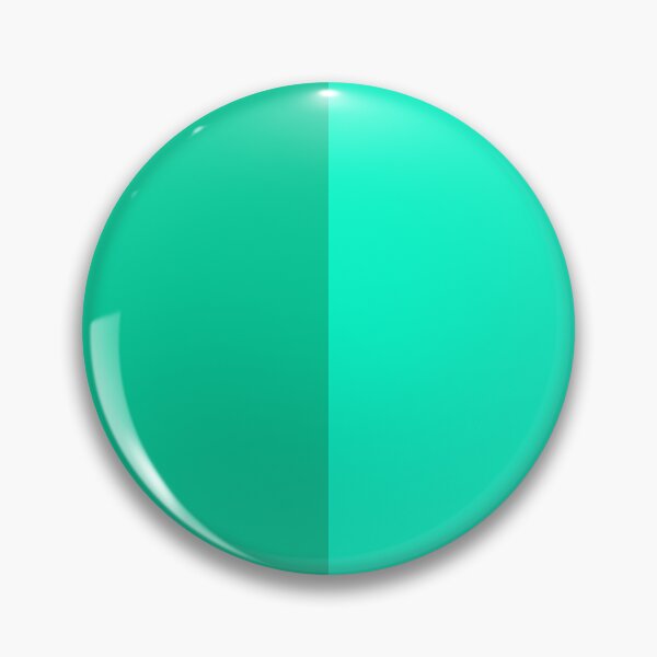 Item preview, Turquoise Teal Two Tone Color Split designed and sold by PatternTitan.