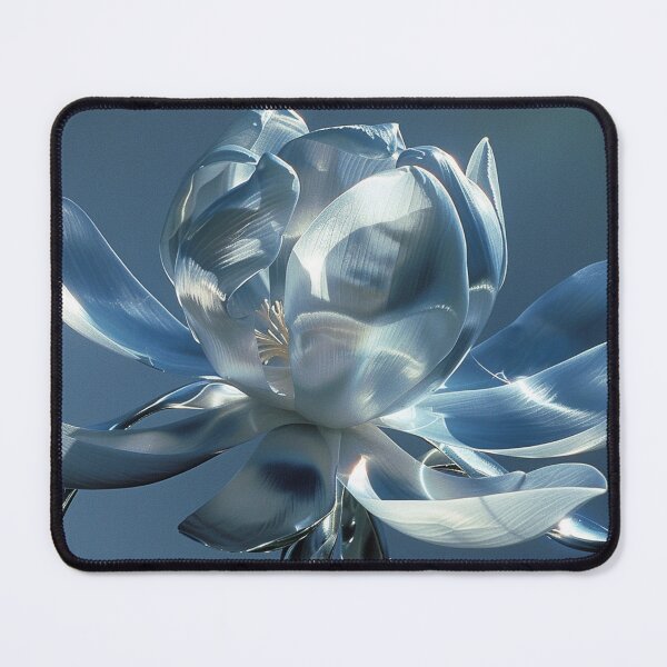 Item preview, silver flower designed and sold by aghnadarragh.